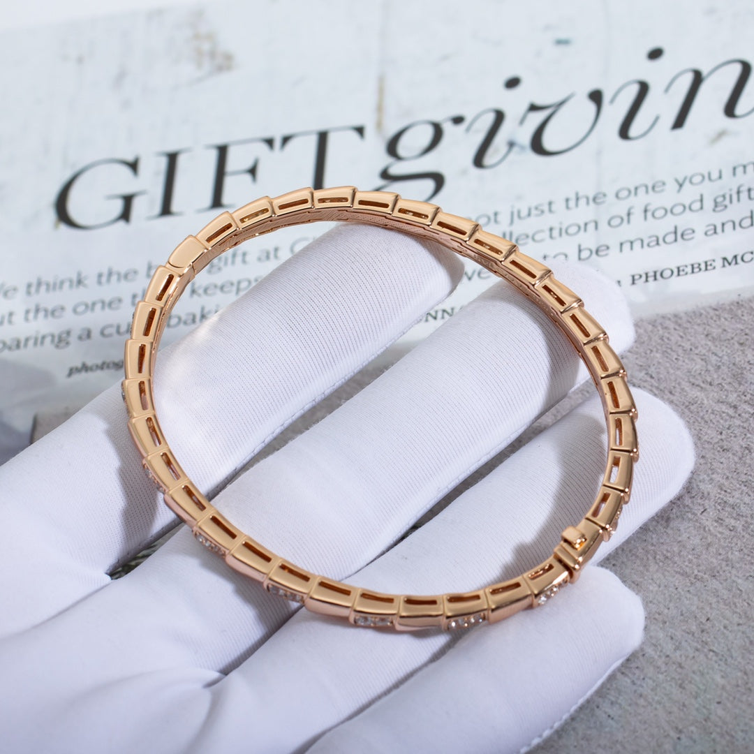[Angela Jewellery]SERPENTI BRACELET PINK GOLD DIAMOND