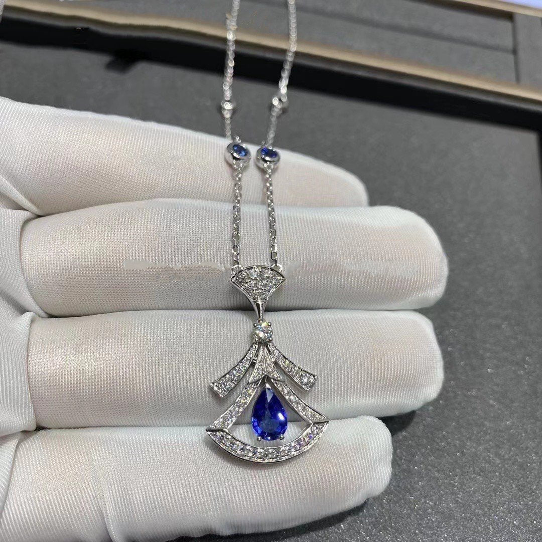 [Angela Jewellery]DREAM NECKLACE AGATE DIAMOND SILVER
