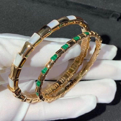 [Angela Jewellery]SERPENTI BRACELET PINK GOLD MOP
