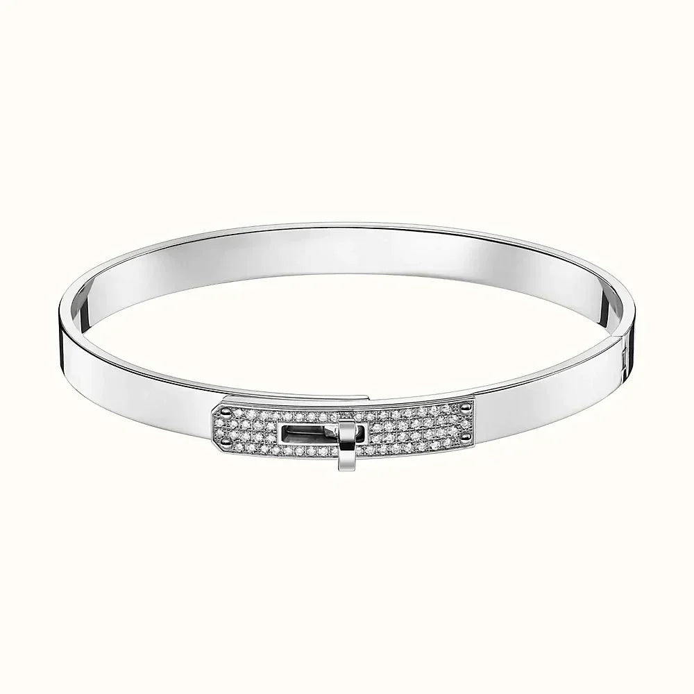 [Angela Jewellery]KELLY SILVER DIAMOND BRACELET